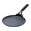 Oxo Black Steel 10" Crepe Pan With Silicone Sleeve In Black