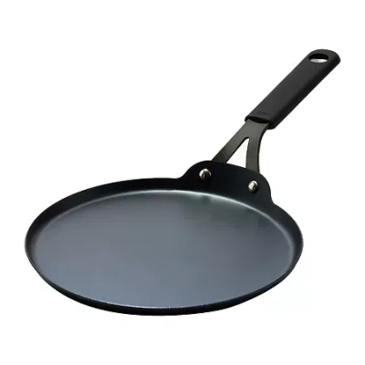 Oxo Black Steel 10" Crepe Pan With Silicone Sleeve