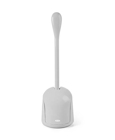 Oxo Gg Compact Toilet Brush And Canister In Gray