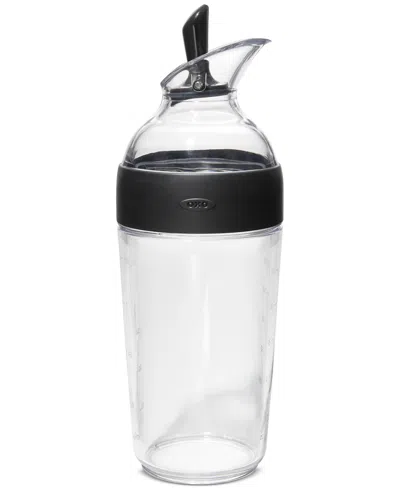 Oxo Good Grips 1.5-cup Salad Dressing Shaker Bottle In Black