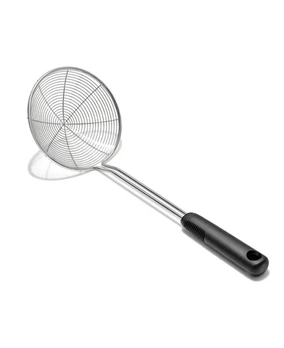 Oxo Good Grips 5.35" Scoop And Strain Skimmer In Silver