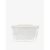 Oxo Good Grips At Oxo Reusable Ba<br/><br/>reusable Half-gallon Silicone Sandwich Bag In Oat