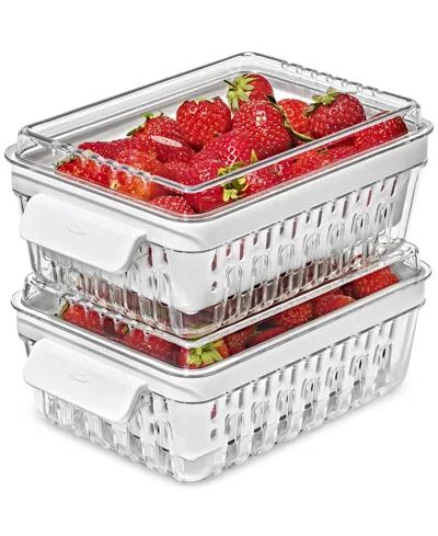 Oxo Good Grips Berry Keeper Produce Saver, 2-piece Set In No Color