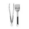Oxo Good Grips Grilling Turner And Tongs Set In Silver