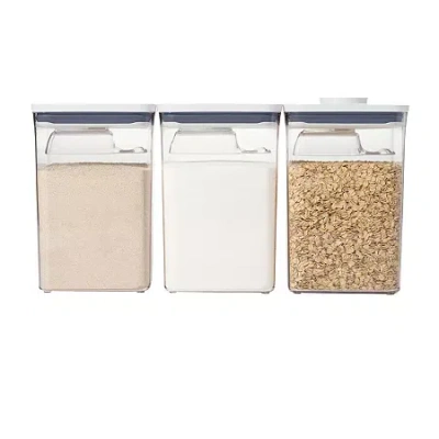 Oxo Good Grips Pop 6-pc. Food Container In Transparent