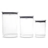 Oxo Good Grips Pop Round Canisters, Set Of 3 In White