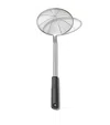 Oxo Good Grips Scoop And Strain Skimmer In Black