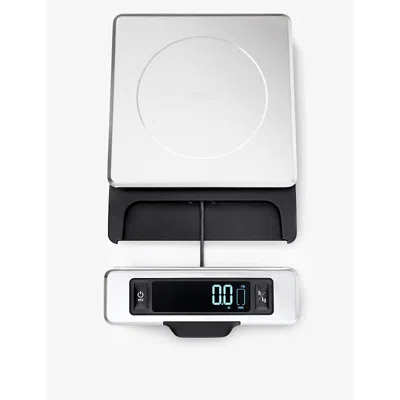Oxo Good Grips Silver Steel Scale Pull Out Display Weighing Scales