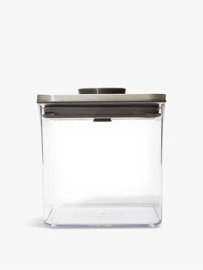 Oxo Good Grips Steel Pop Container Big Square Short 2.6l
