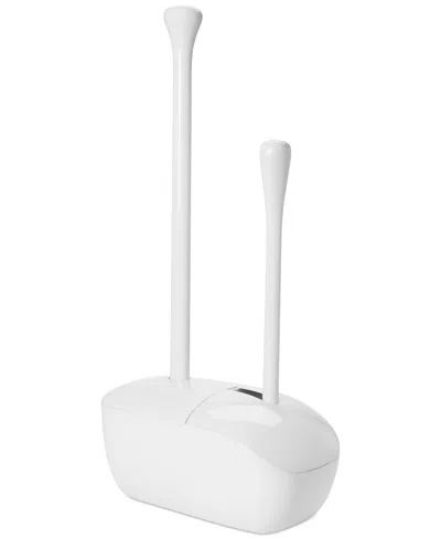 Oxo Good Grips Toilet Brush & Plunger Combo In White