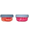 Oxo Good Grips Twist Stack 12-oz. Container, Set Of 2 In No Color