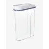 Oxo Good Grips Pop Large Cereal Dispenser 4.2l In White Blue Clear