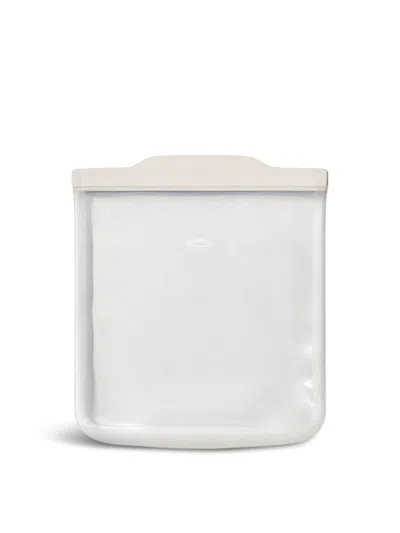 Oxo Goodgrips Silicone Reusable Half Gallon Bag In Oat