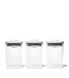 Oxo Set Of 3 Pop Canisters