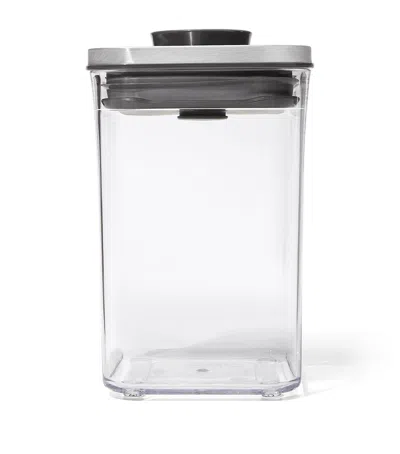 Oxo Square Pop Container In Silver