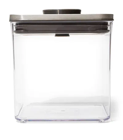 Oxo Square Pop Container In Silver