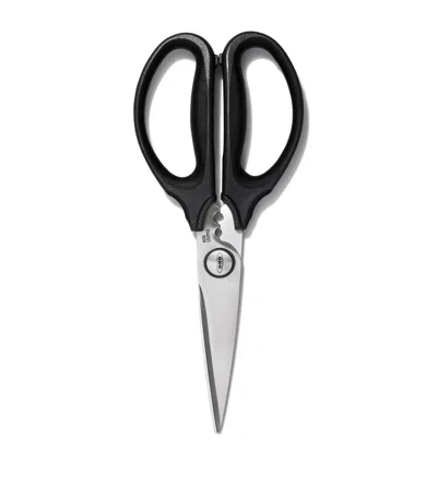 Oxo Stainless Steel Kitchen Scissors In Silver