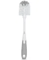 Oxo Tot Bottle Brush, Bristled Cleaner & Stand In Gray