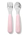 Oxo Tot 2 Pc Fork And Spoon Set In Blossom
