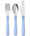 Oxo Tot 3-piece Cutlery Set For Big Kids In Dusk