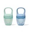 Oxo Tot Silicone Self-feeder-2 Pack In Opal And Dusk
