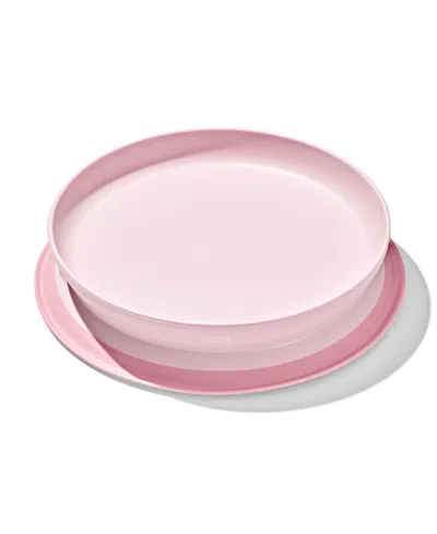 Oxo Tot Stick Stay Suction Plate In Pink