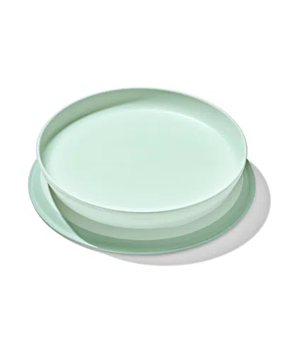 Oxo Tot Stick Stay Suction Plate In Green