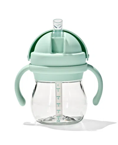 Oxo Tot Transitions 6 oz Straw Cup With Removable Handles In Green