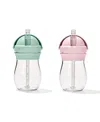 OXO TOT TRANSITIONS 9 OZ STRAW CUP- 2 PACK