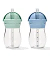 Oxo Tot Transitions 9 oz Straw Cup- 2 Pack In Opal And Dusk