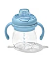 OXO TOT TRANSITIONS SOFT SPOUT 6 OZ SIPPY CUP WITH REMOVABLE HANDLES