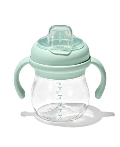 Oxo Tot Transitions Soft Spout 6 oz Sippy Cup With Removable Handles In Blue