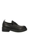 Oxs O. X.s. Woman Loafers Black Size 8 Leather