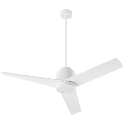 Oxygen 52"  Adora White Outdoor Ceiling Fan With Wall Control