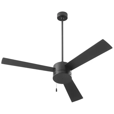 Oxygen 52"  Allegro Black Indoor Pull-chain Ceiling Fan