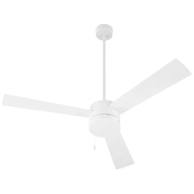 Oxygen 52"  Allegro White Indoor Pull-chain Ceiling Fan