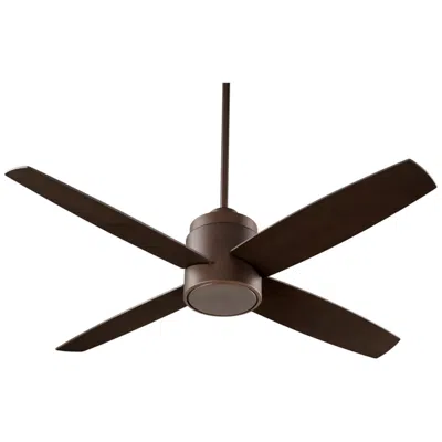 Oxygen 52"  Oslo Oiled Bronze Damp Rated Ceiling Fan With Wall Control
