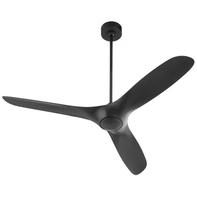 Oxygen 56"  Province Black Damp Rated Smart Ceiling Fan