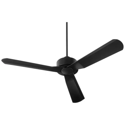 Oxygen 56"  Solis Black Outdoor Ceiling Fan With Wall Control