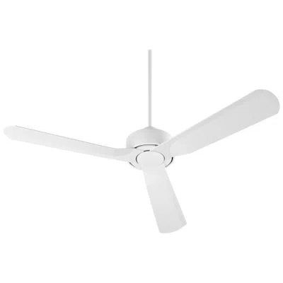 Oxygen 56"  Solis White Outdoor Ceiling Fan With Wall Control