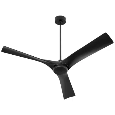 Oxygen 58"  Ridley Black Damp Rated Smart Ceiling Fan