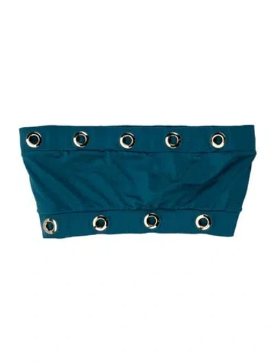 Pre-owned Oye Swimwear Top In Blue