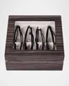 Oyobox Mini Eyewear Organizer Case In Dark Grey