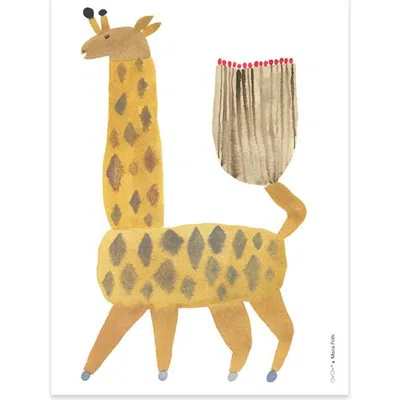 Oyoy Animal Posters In Yellow