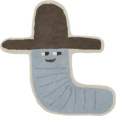 Oyoy Calle Cowboy Rug In Blue