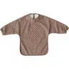 Oyoy Kids'  Cape Bib In Brown