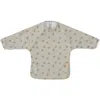 Oyoy Kids'  Cape Bib In Gray