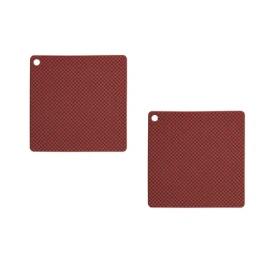 Oyoy Living Design Placemat Checker In Red