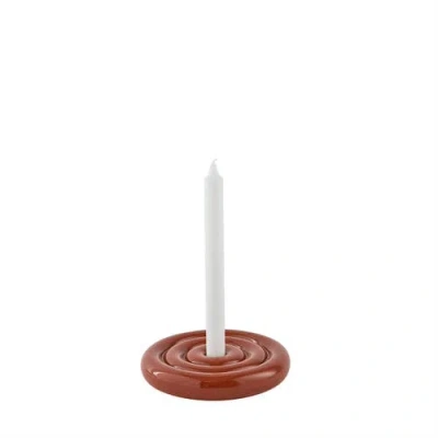 Oyoy Savi Ceramic Candleholder In Multi