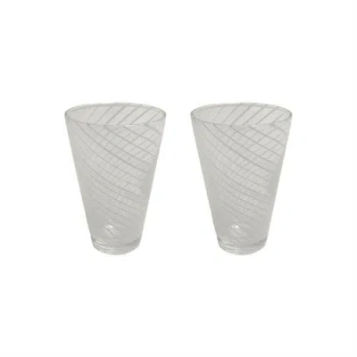 Oyoy Yuka Groove Glass Set In Multi